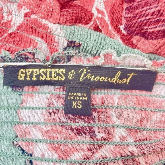 Gypsies & Moondust Smocked Mini Dress - Picture 5 of 7
